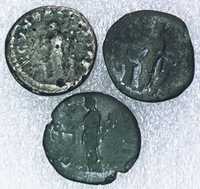 ВЛАСНА ЗНАХІДКА ! Срібні Денарії Римської Імперії ~ 3 срібні монети