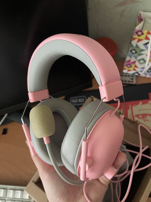 Наушники Razer Blackshark V2 x Quartz PINK