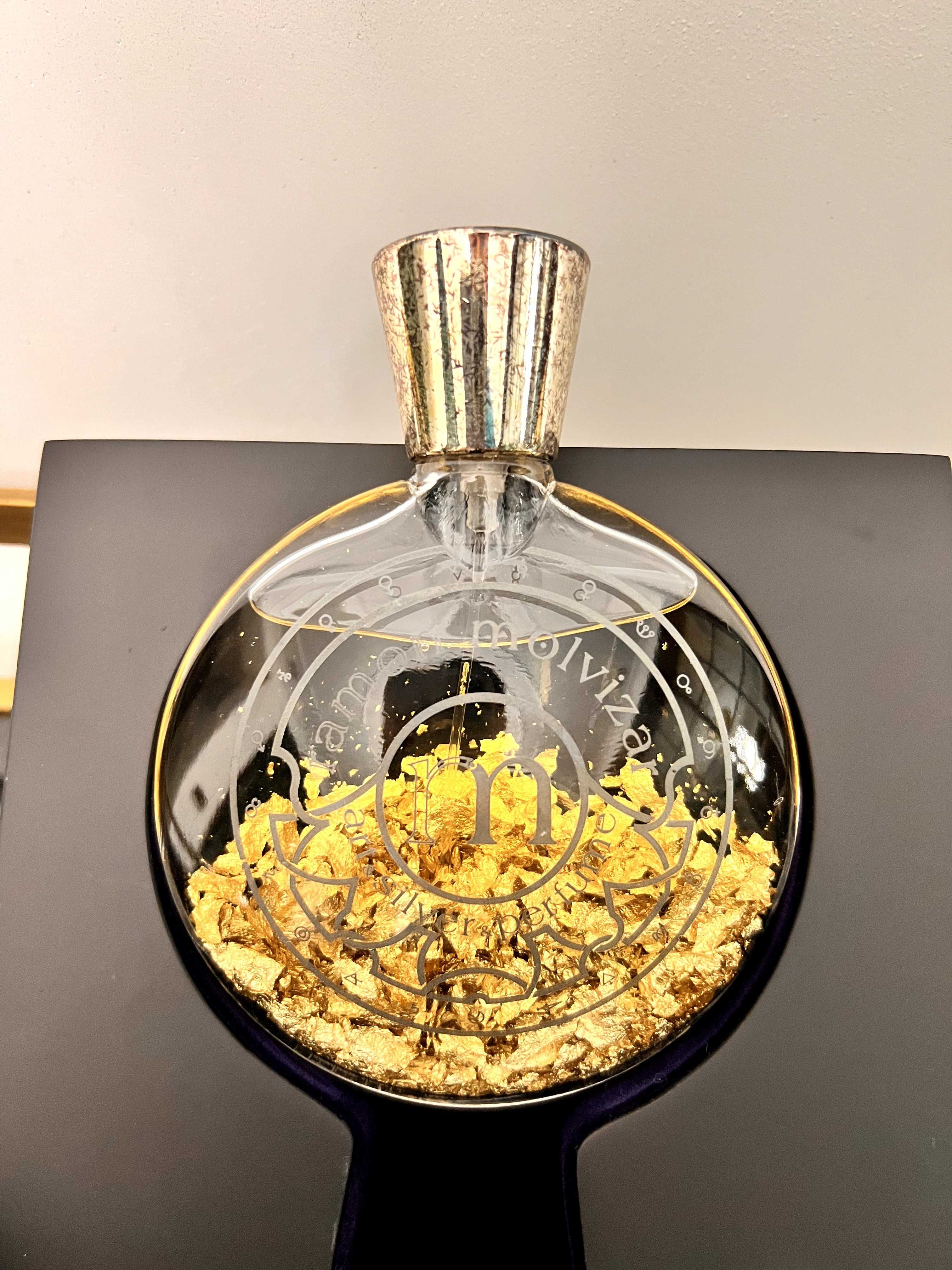RAMON MOLVIZAR Art & Silver & perfume. Містить золото 24К у флаконі!