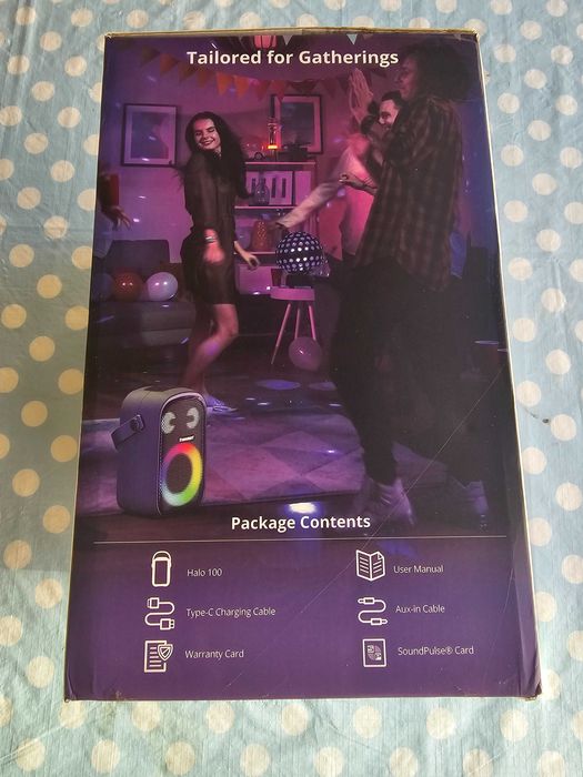 Coluna Bluetooth Tronsmart Halo 100 60W TWS