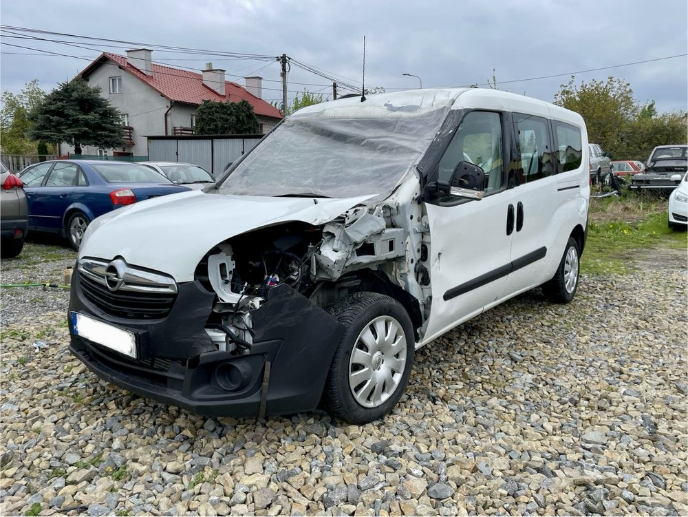 Opel Combo 2.0 CDTI 135km 2014r 5 osób Long klima uszkodzony Maxi