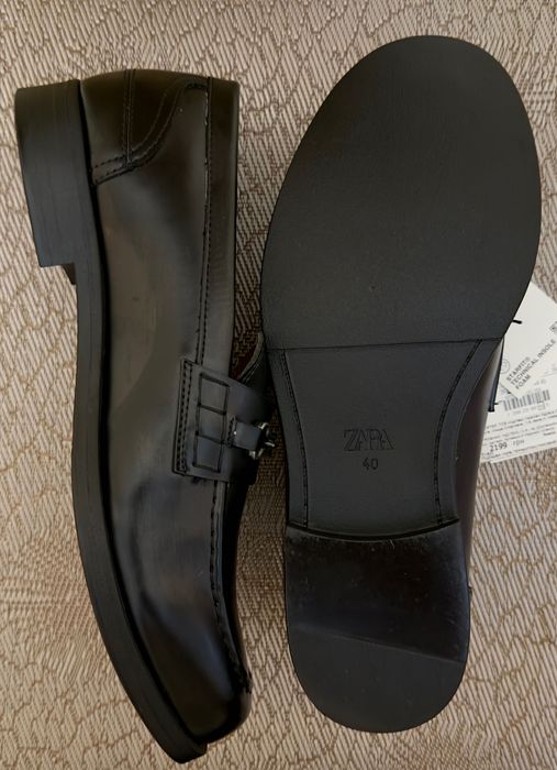 Елегантні лофери, Zara, розмір 40 (устілка 25,8 см), нові