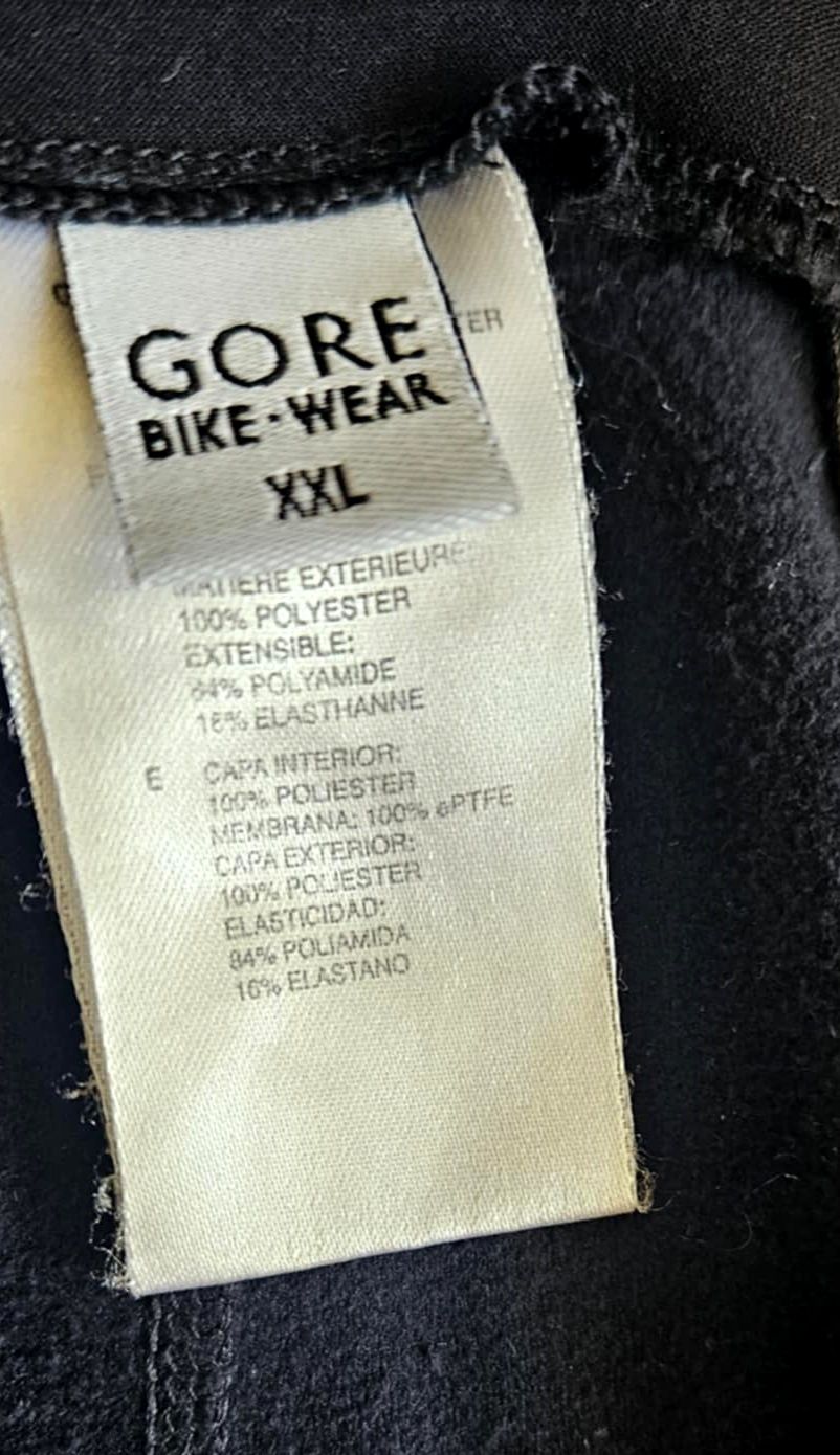 Getry kolarskie męskie Gore Bike legginsy spodnie na szelkach XL XXL