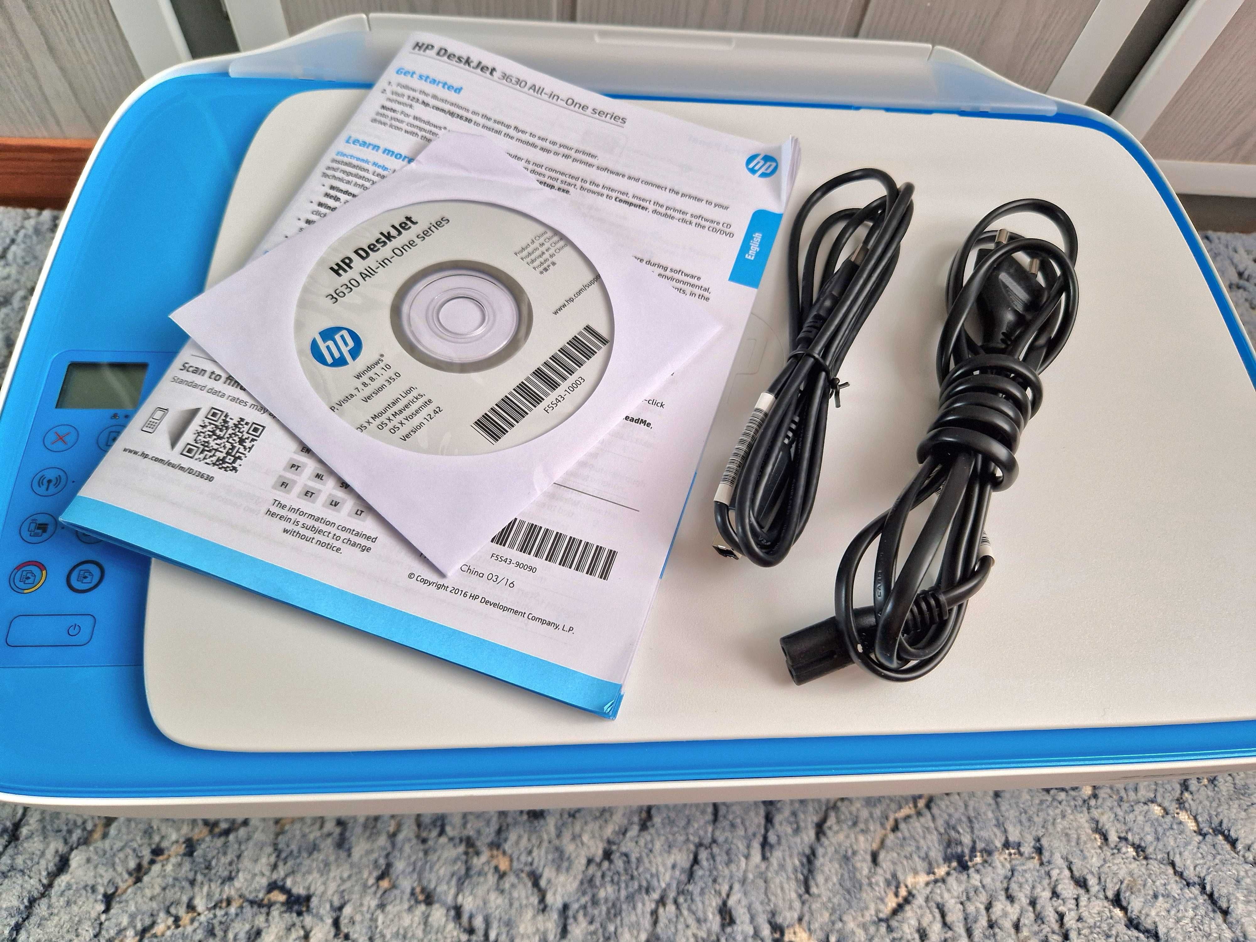 Drukarka HP DeskJet 3633 - WiFi Stan idealny