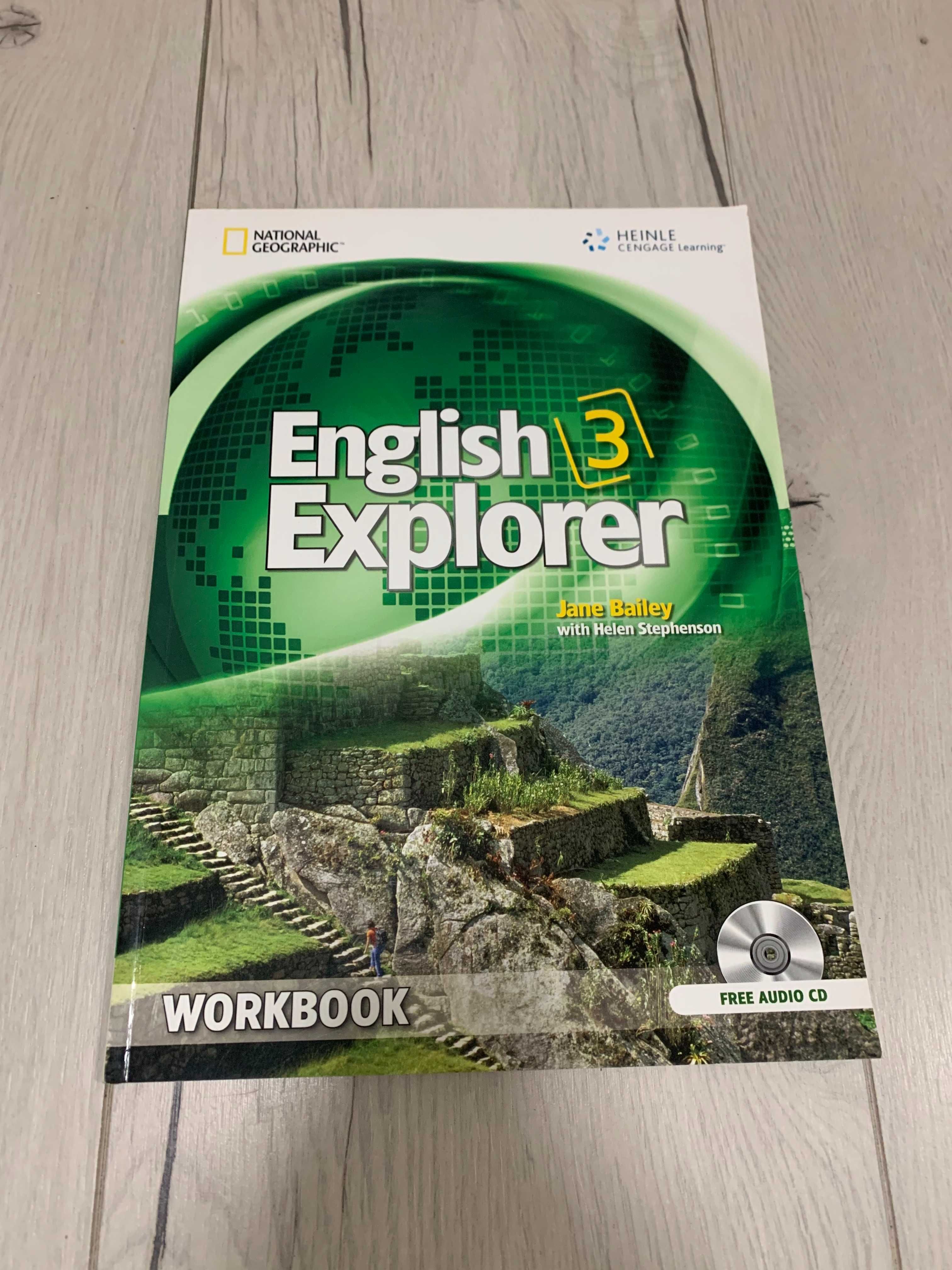 English Explorer 3 student's book +workbook
