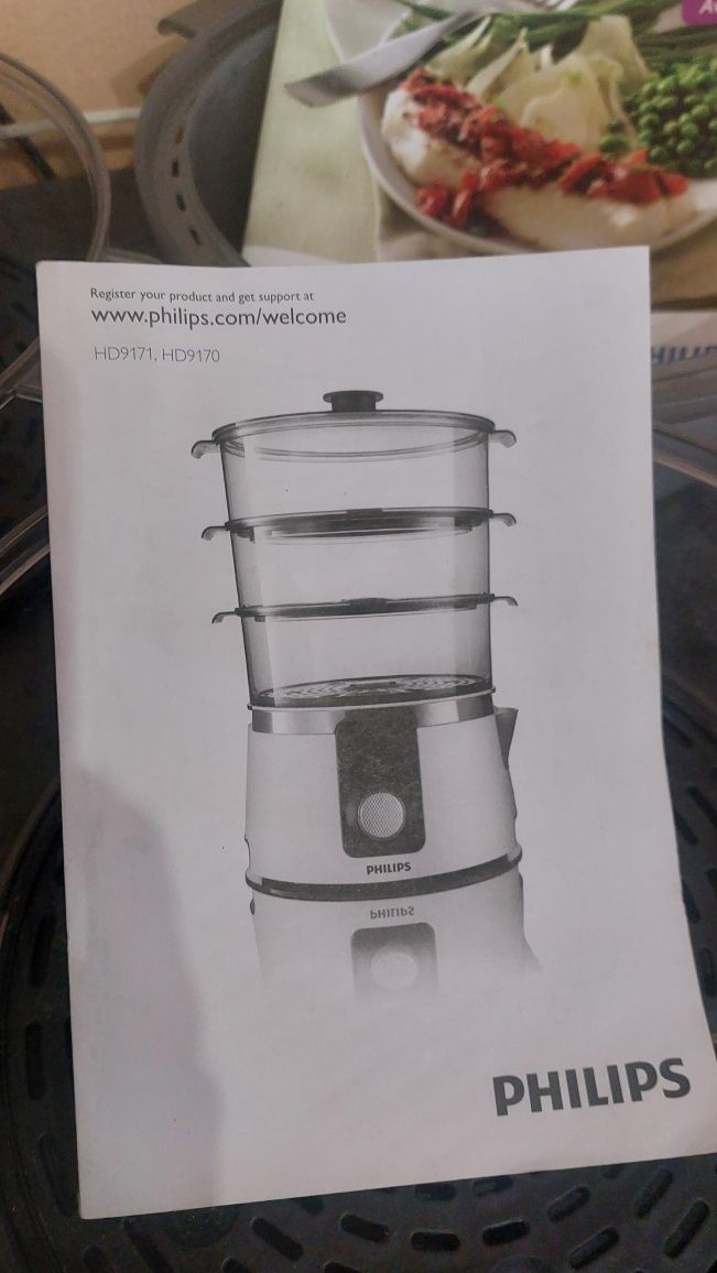 Пароварка philips hd 9171