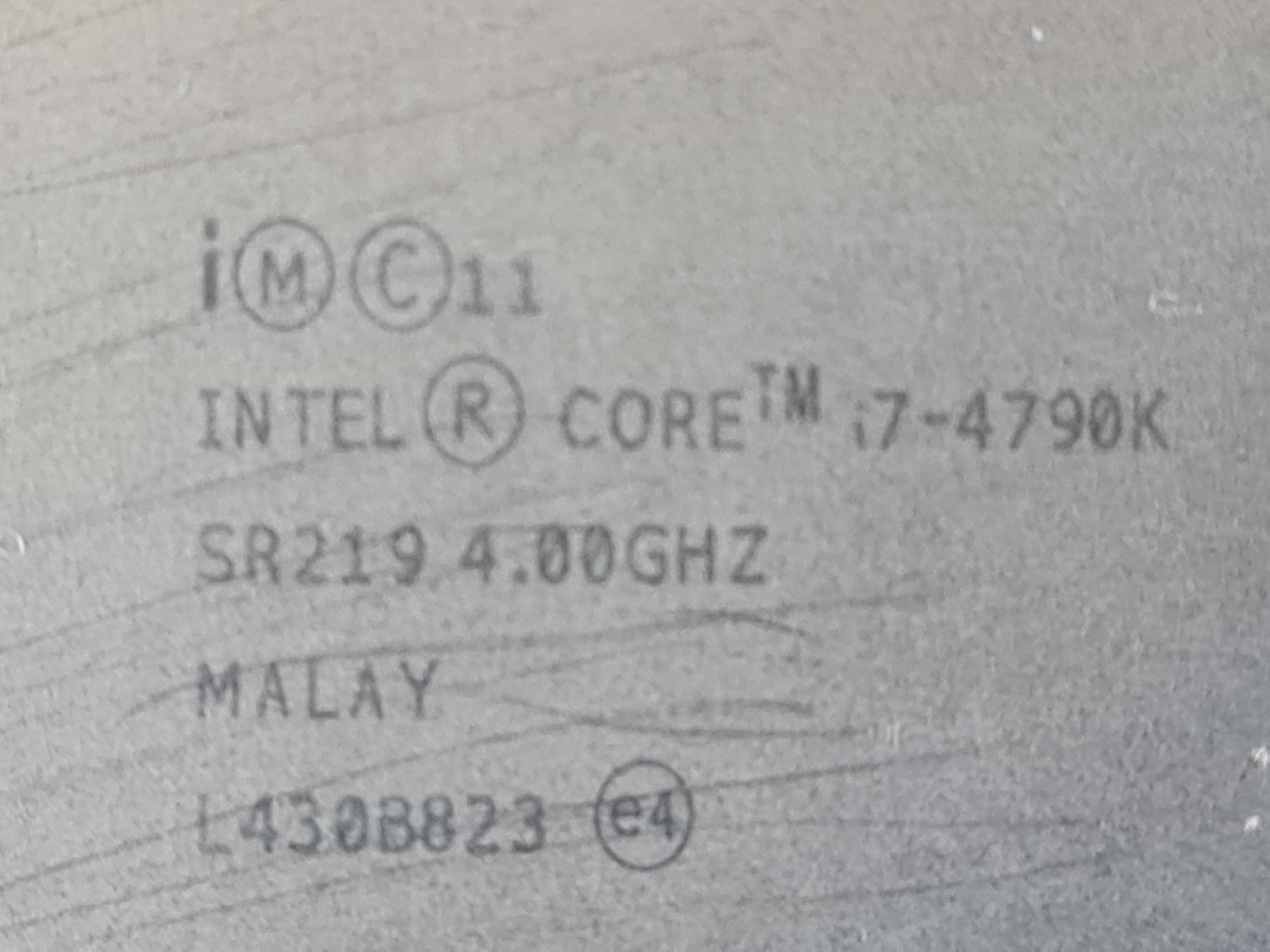 Intel Core i7-4790K Socket LGA 1150 zintegrowana grafika HD 4600