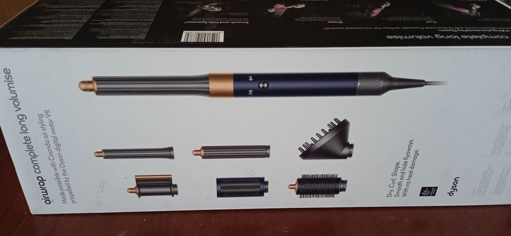 Стайлер Dyson Complete Long Volumise Blue/Copper (581143-01)