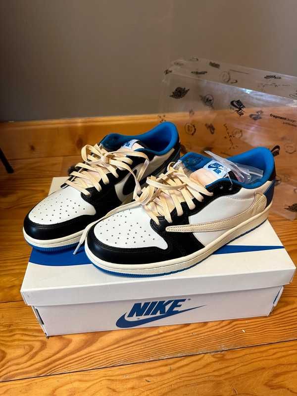 Nike Air Jordan 1 Retro Low OG SP Fragment x Travis Scott Eu 40= 25CM