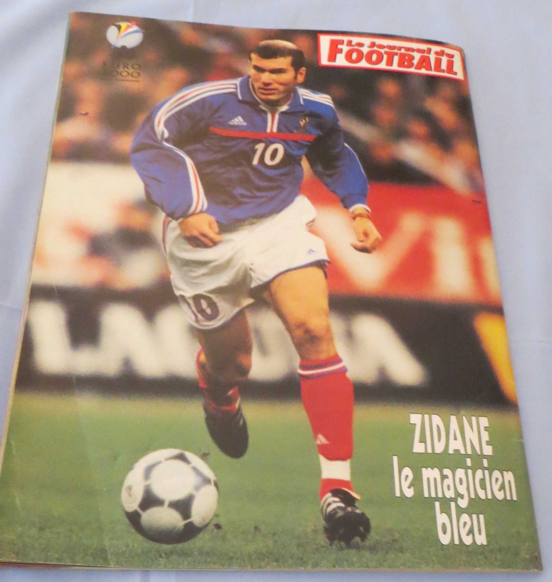Le Journal du Football Especial Euro 2000 - 16 Fichas jogadores