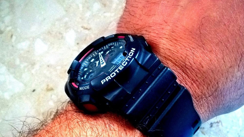 CASIO G-SHOCK GA-100-1A4ER oryginalny