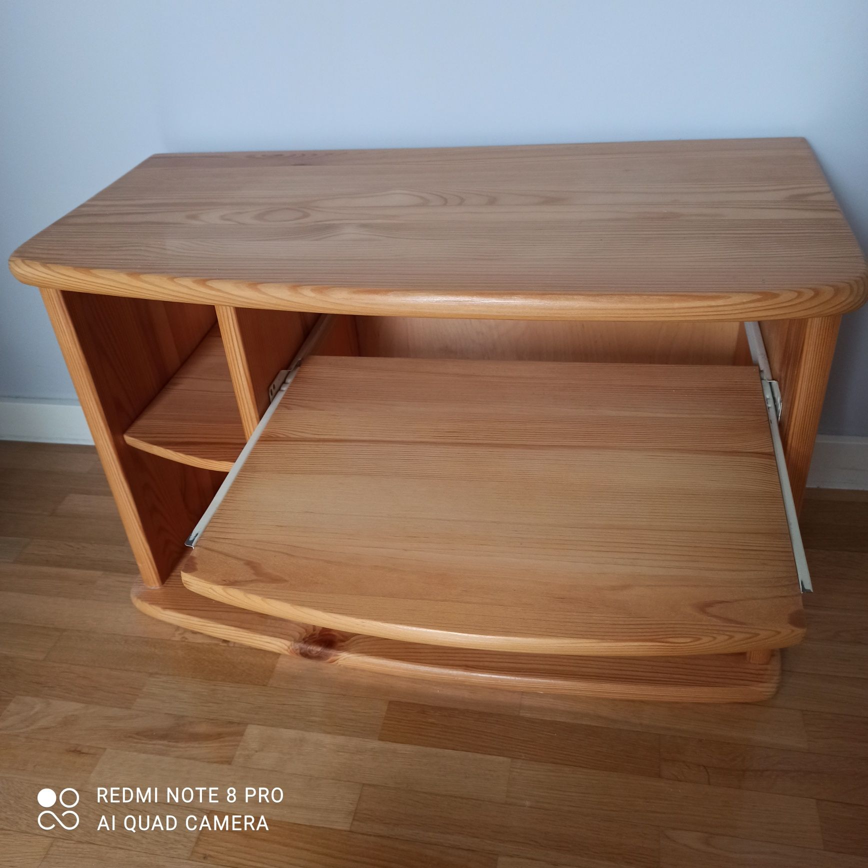 Mini biurko drewniane sosnowe