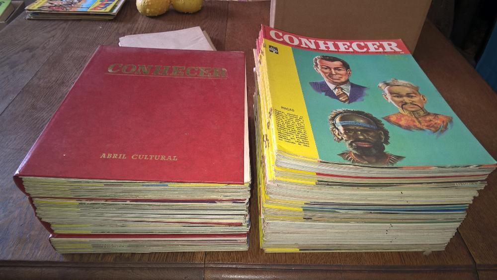 Revistas da colecção Conhecer