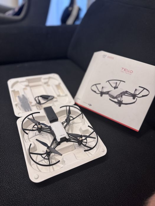 Dron DJi Tello Ryze, 18 m-cy gwarancji - jak NOWY