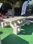 Mesa de jardim em granito amarelo 2.5 metros