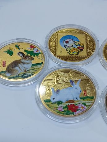 Кролик 2023 монеты сувенирные