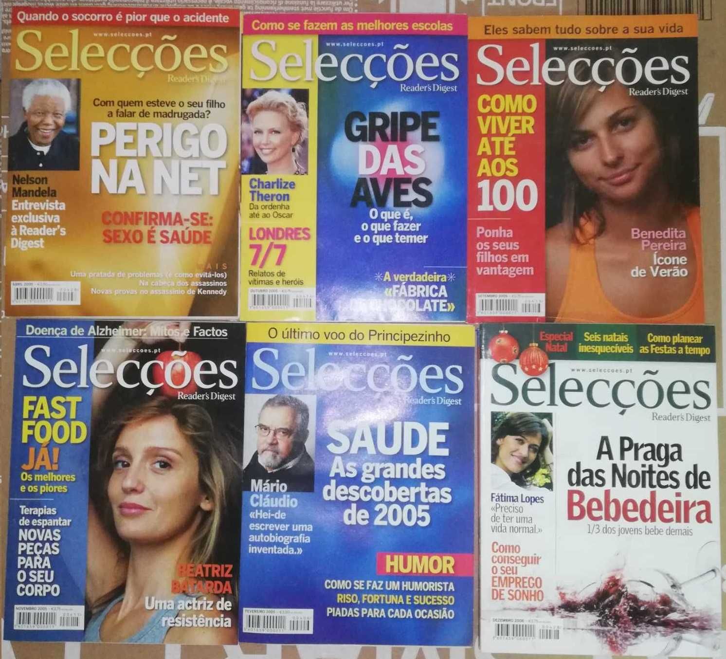 Revistas Selecções Reader's Digest 2004 e 2005