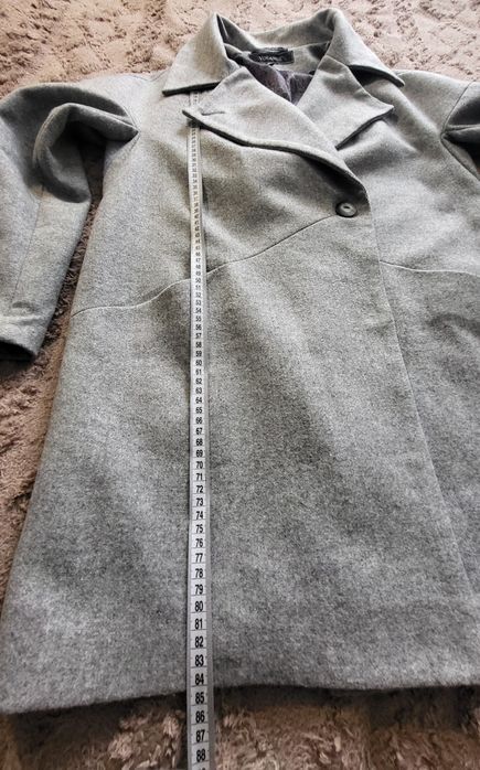 Пальто з поясом, 48 розмір, Л-ХЛ, весна осінь