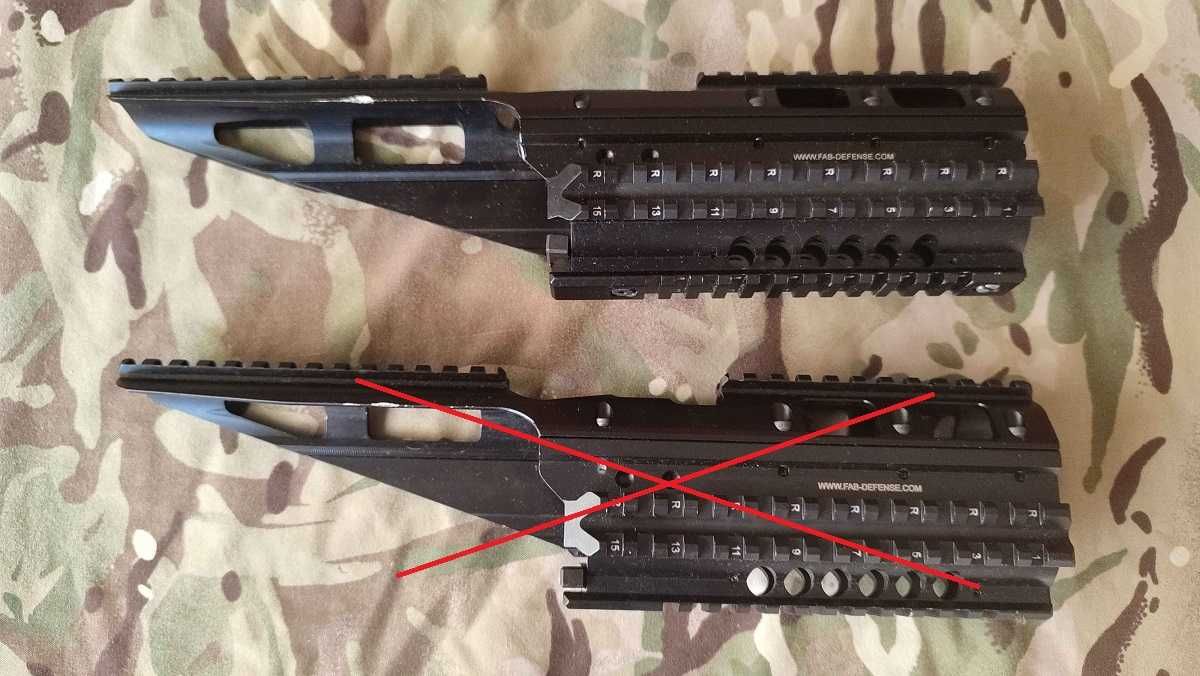 Front AK47 AKM fab defense