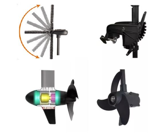 Silnik bezszczotkowy zaburtowy Haswing Protruar 1.0 R 65lbs 12V