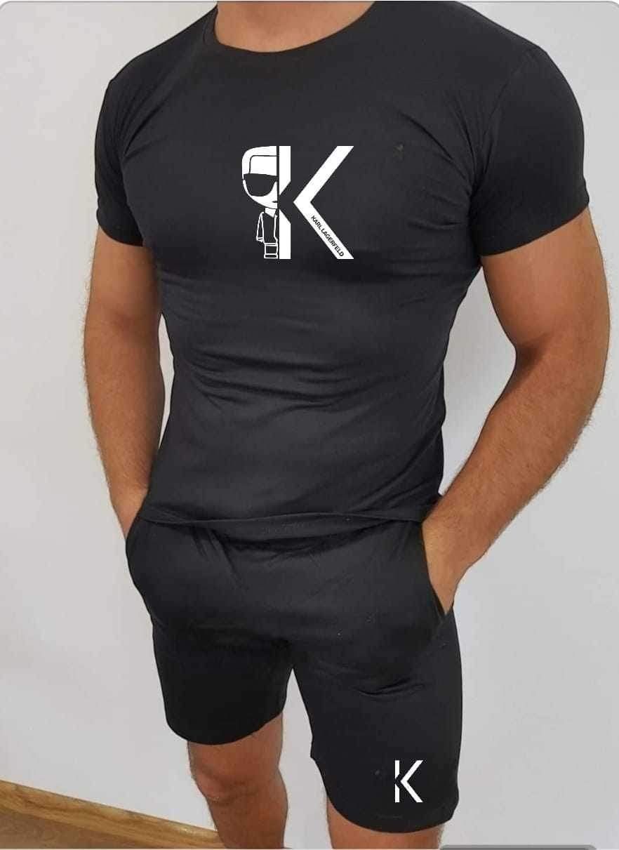 Karl lagerfeld koszulka + spodenki Męskie M L XL XXL