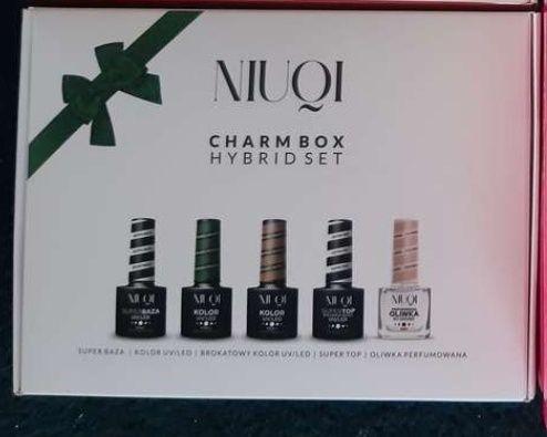 Zestaw do hybryd manicure hybrydowego NIUQI Charms Box Hybrid Set