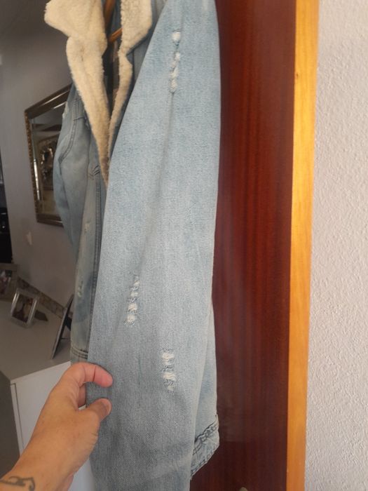 Casaco de ganga de homem