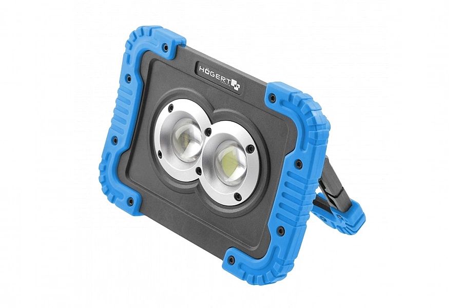 Reflektor Lampa Aku.led 2 X 10 W Cob Usb Powerbank