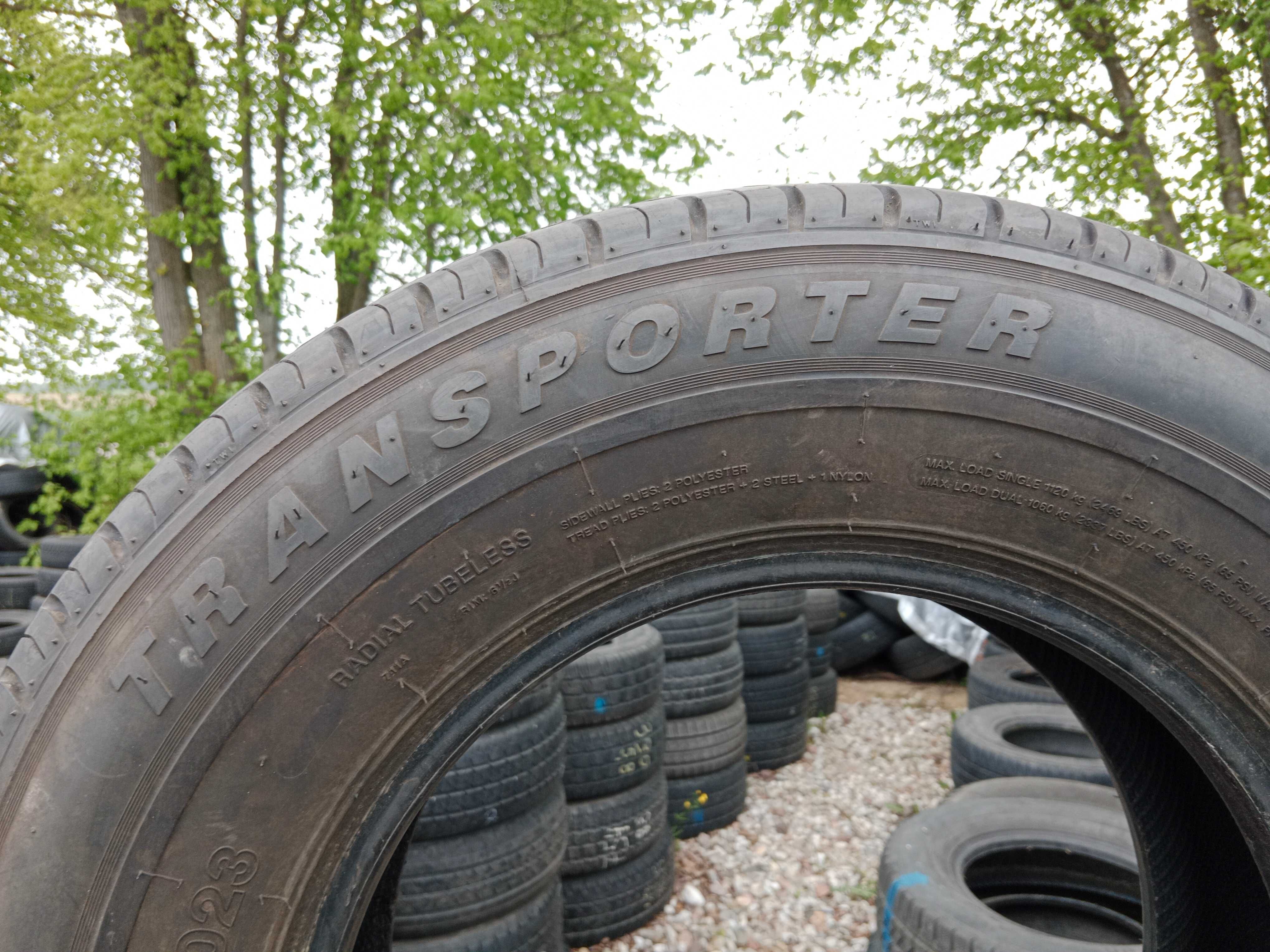 Opona używana 225/70R15C Wanli S2023 Transporter 1szt.