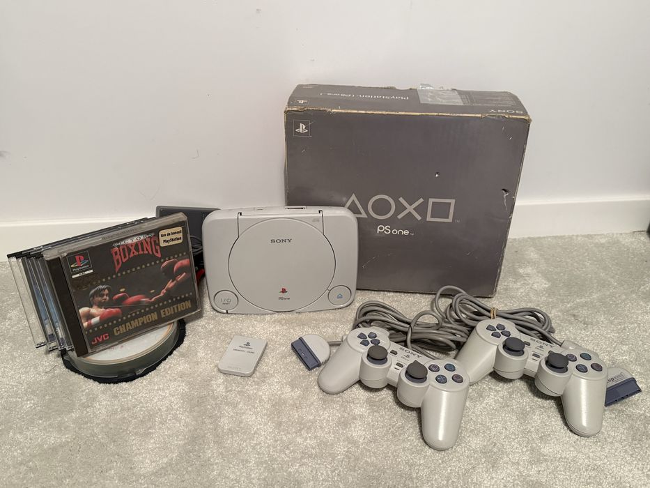 Konsola | PS1 | Sony Playstation One | 2 PAD | Gry | Odblokowana | PL