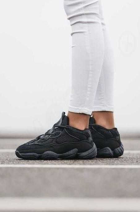 Кроссовки Adidas Yeezy Boost 500 Utility Black 36-46 адидас изи Скидка