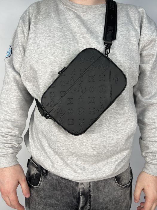 Сумка 2в1 через плече / Мужская сумка