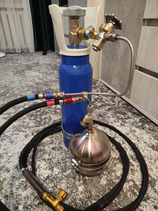 Газозварювальний пост,балон кисневий +пропановий