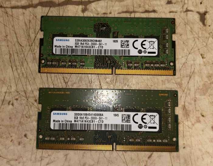 Pamięć RAM  SO-DIMM SAMSUNG 2x 8GB 2666MHZ DDR4 (do laptopa)