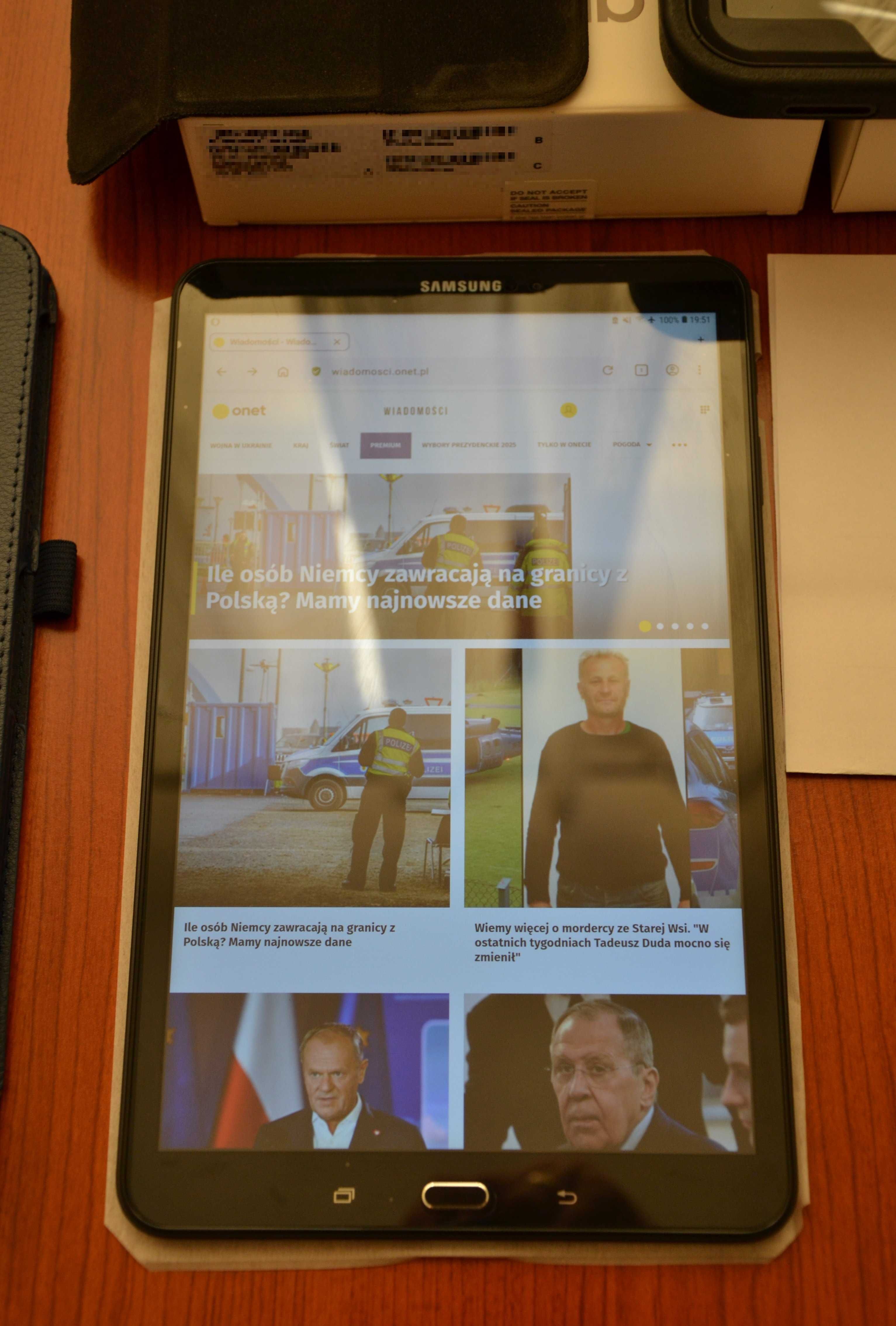 Tablet Samsung Galaxy Tab A6 10.1 (T585) 10,1" 2 GB/32 GB czarn ZESTAW