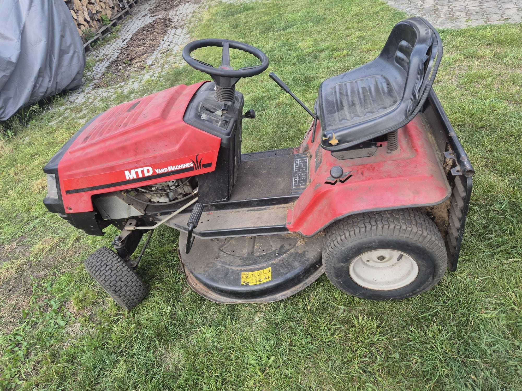 Traktorek kosiarka z koszem MTD YARD ciągnik traktor + KOSZ stan BDB