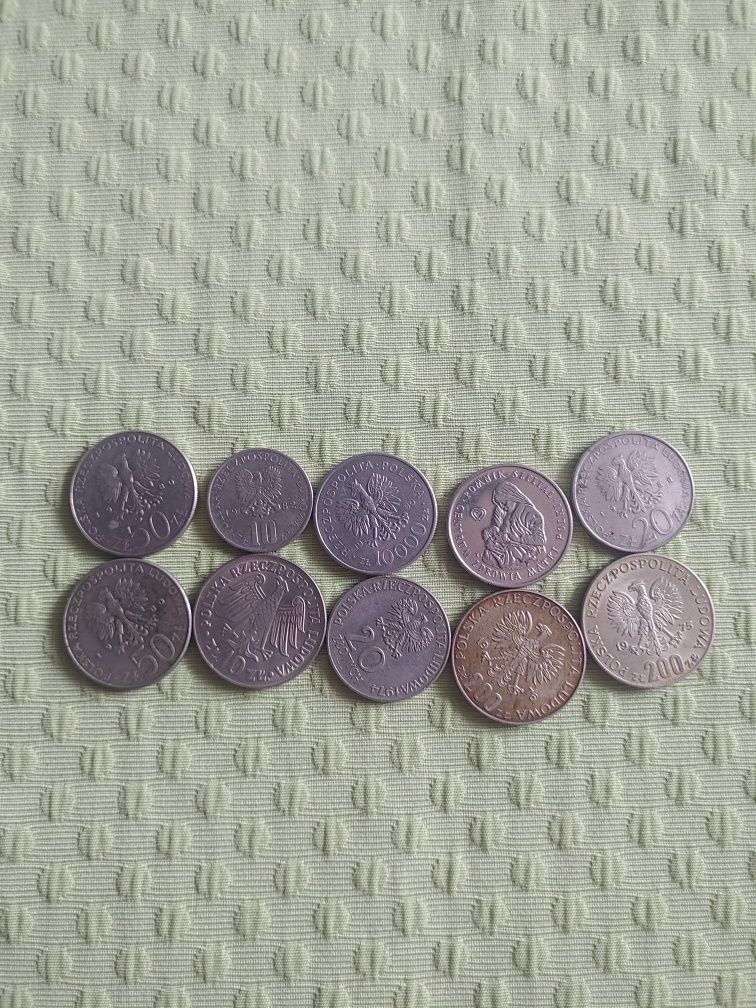 27 szt starych monet