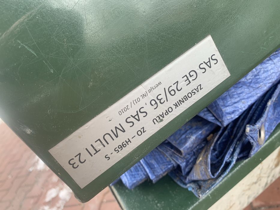 Zasobnik opalu  kosz na wegiel sas gro-eco multi ekogroszek