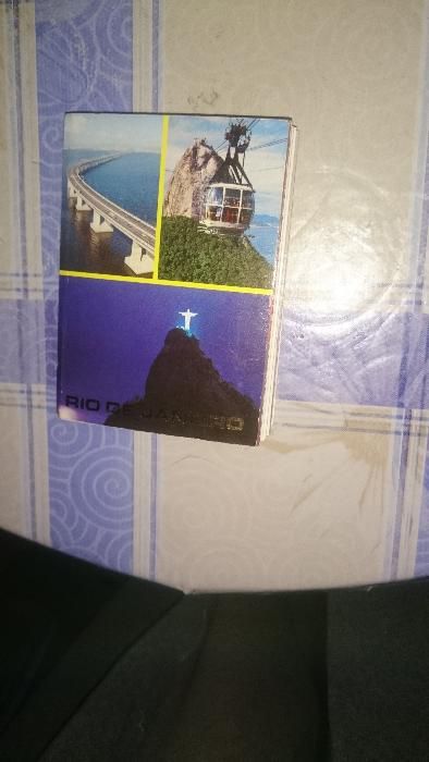 MINICARD DO RIO DE JANEIRO de 1979 super antigo,muito bom estado