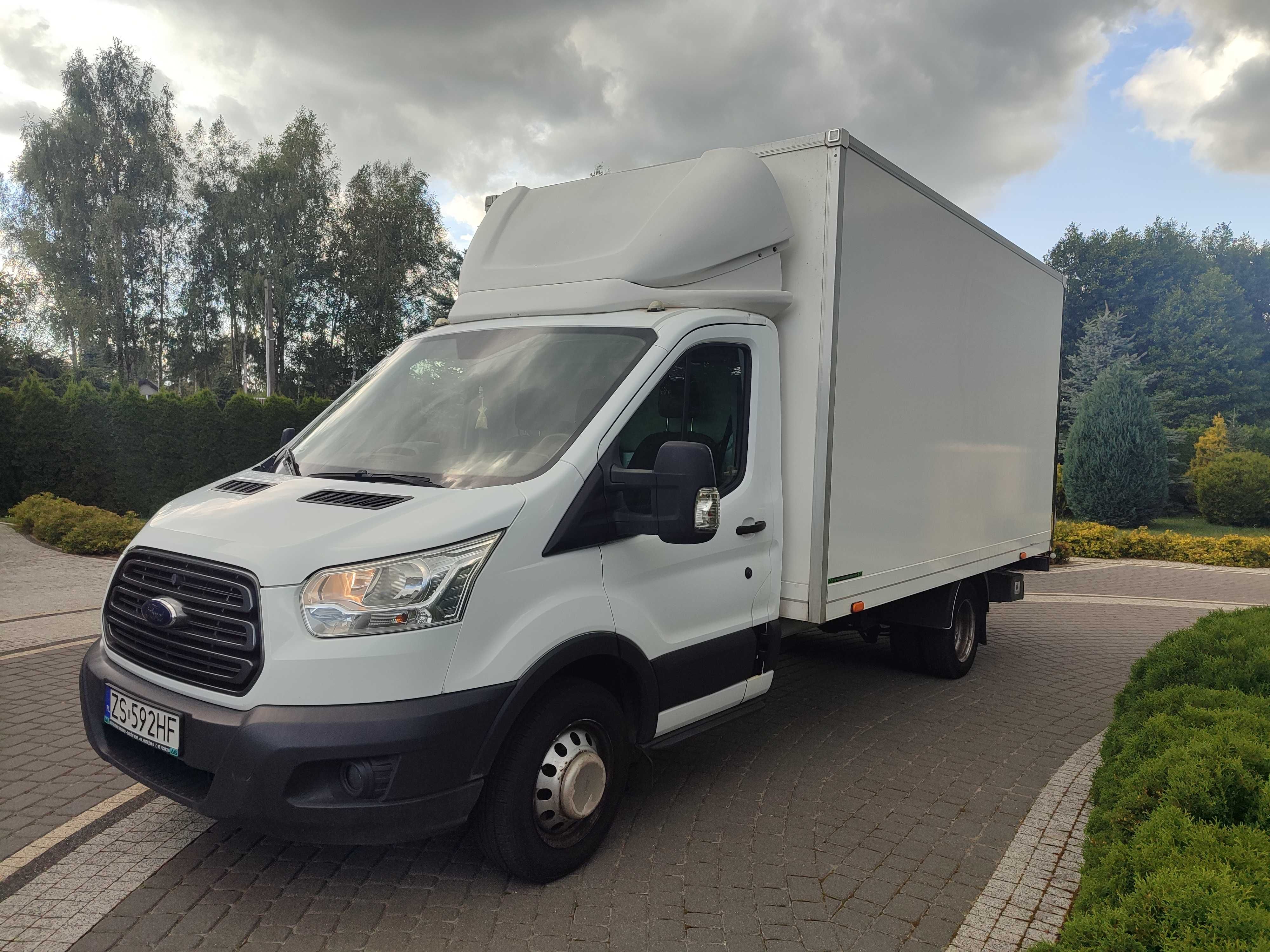 Ford TRANSIT Kontener Winda Bliźniak 2017 r Salon PL