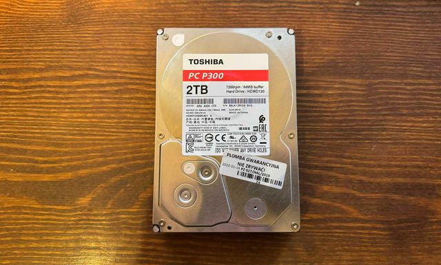 Toshiba P300 2TB 3,5" (HDWD120UZSVA)