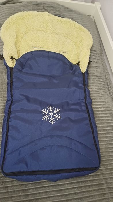 Зимовий конверт-чохол на овчині