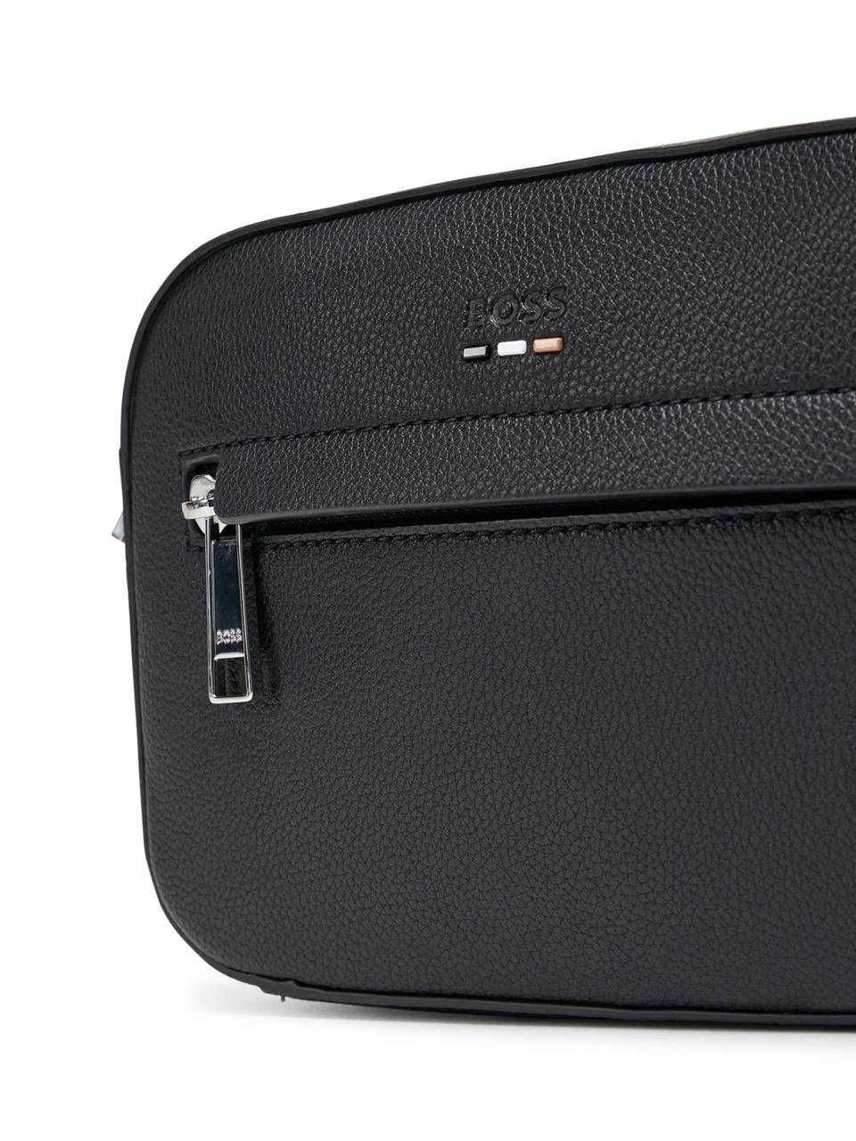 100% ОРИГИНАЛ BOSS Hugo crossbody кросбоди мужская сумка черная
