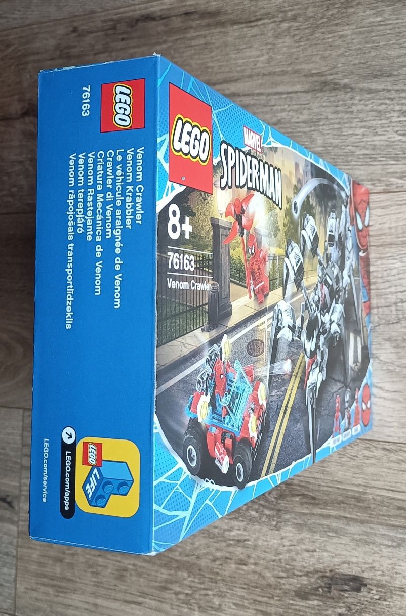 Nowe LEGO 76163 Marvel Super Heroes - Pełzacz Venoma.