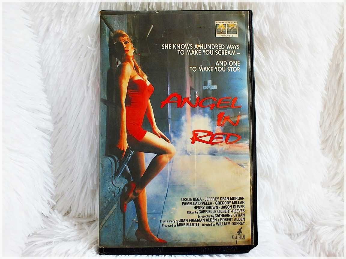 Kaseta VHS Film ''Angel In Red'' Thiller 'Anioł w czerwieni'