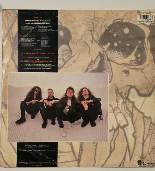 Vinil EP Metallica One