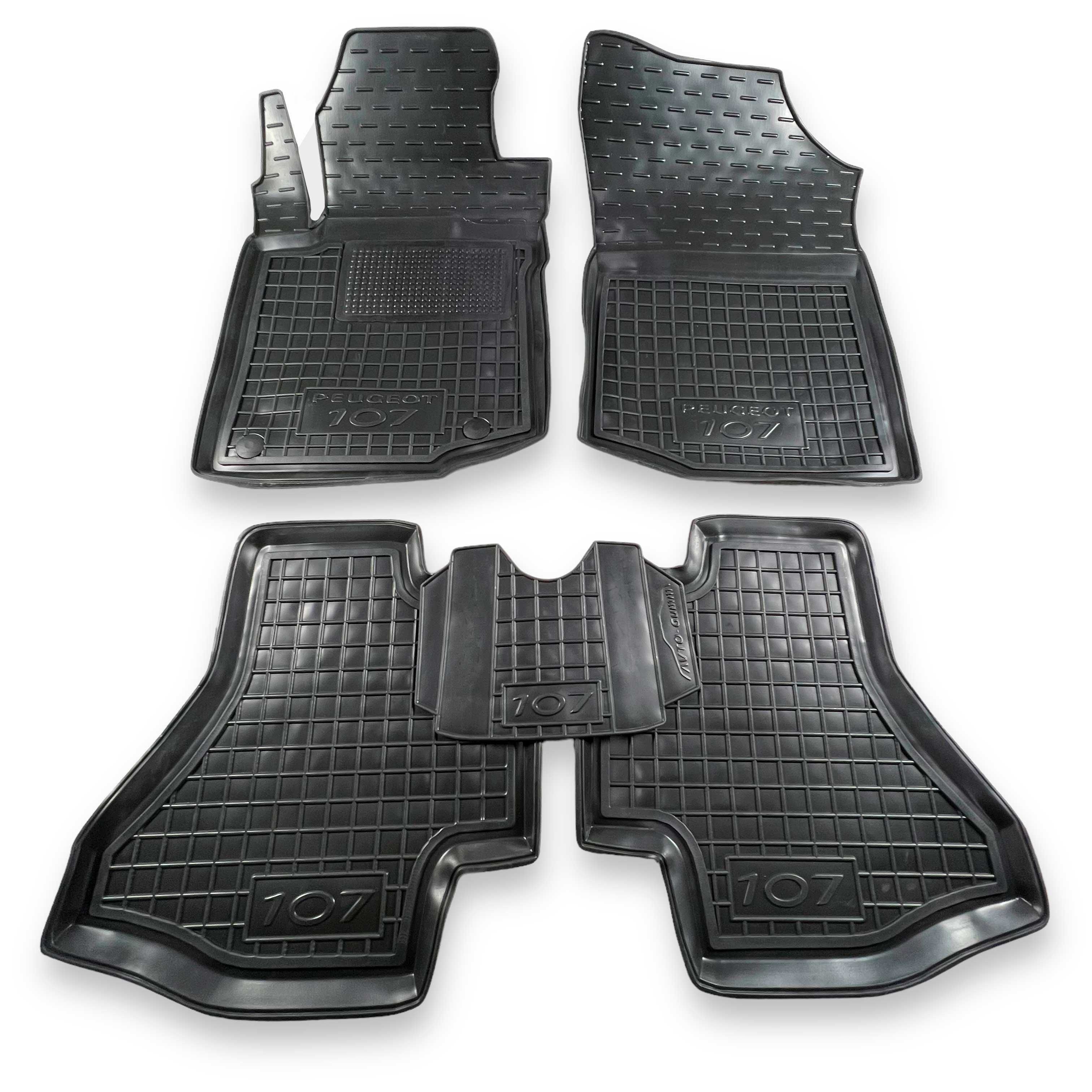 коврики Peugeot 207 308 508 107 605 Partner 307 108 в салон резиновые