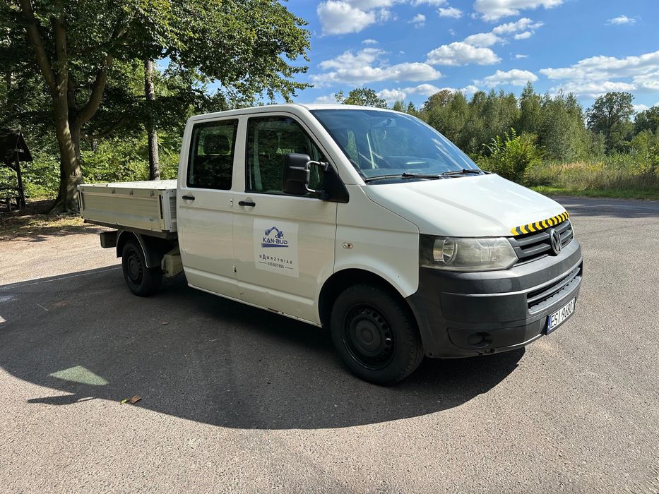 Vw T5 lift brygadowka transporter Doka 2.0 Diesel 6 osobowy T6 UMOWA