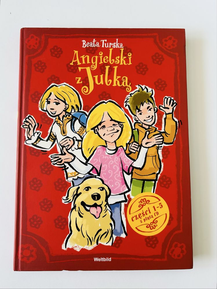 Angielski z Julką  cz 1-5 interaktywna książka do nauki angielskiego