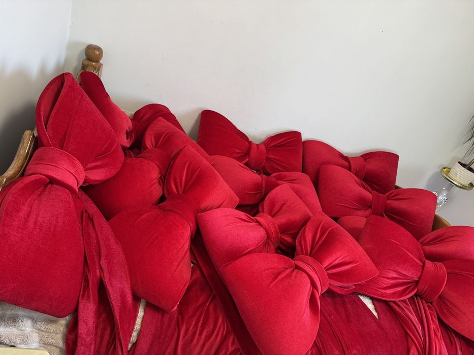 Бант на ялинку, бантик подарунковий, бант новорічний